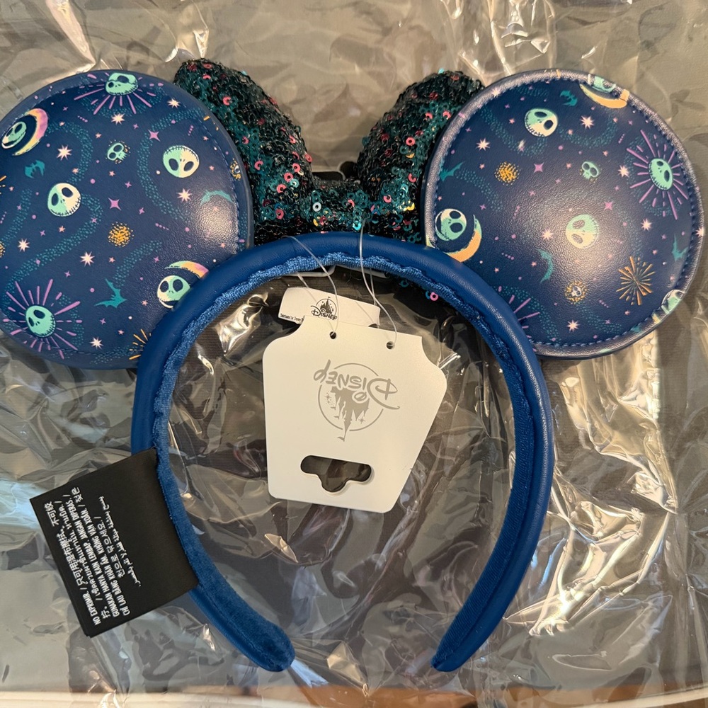 Disney Nightmare Before Christmas Mickey Ears - Picture 2 of 3